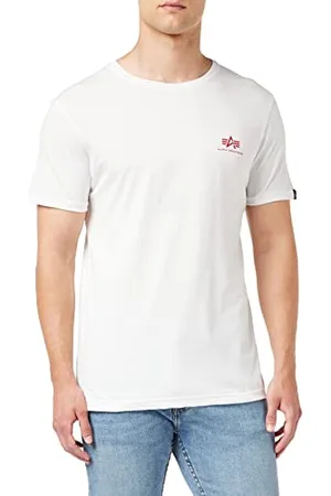 Alpha Industries Herren Backprint T-Shirt, , S