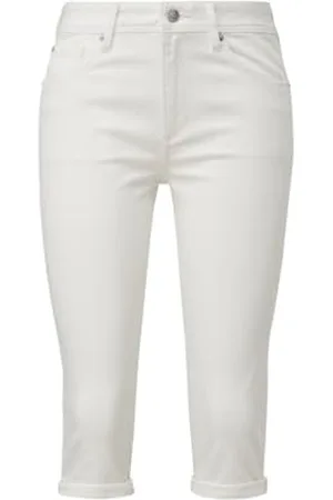 QS by s.Oliver Damen 2144124 Capri Denim Slim Fit, , 34