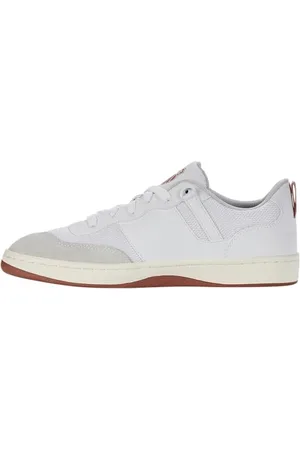 K-Swiss Damen K-Varsity Sneaker, White/Light Mahogany, 39 EU