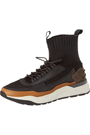 Lottusse Herren Osaka Sneaker, Black, 43 EU