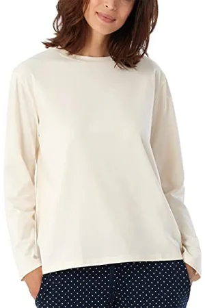 Schiesser Damen Schlafshirt langarm Baumwolle - Mix + Relax, , 44