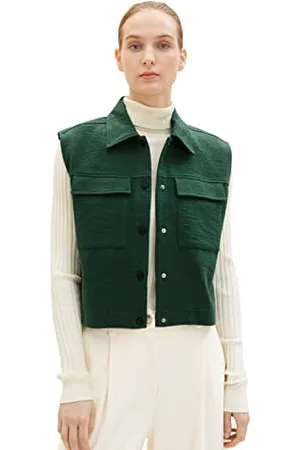 TOM TAILOR Damen 1035277 Blazer Weste, , 3XL