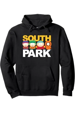 South Park Gang Behind Logo Pullover Hoodie