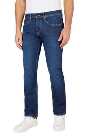 Pepe Jeans STRAIGHT FIT MID-RISE JEANS - CASH, , 30W / 34L
