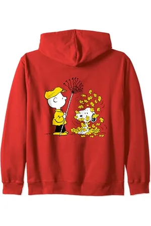 Peanuts Charlie Brown Snoopy Herbstblätter Kapuzenjacke
