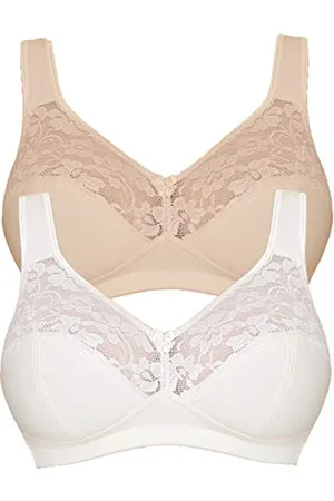 Susa BH Damen ohne Bügel Basic Damen-BHS mit genähten Cups & anatomisch geformtem Unterbrustband I Optimaler Halt