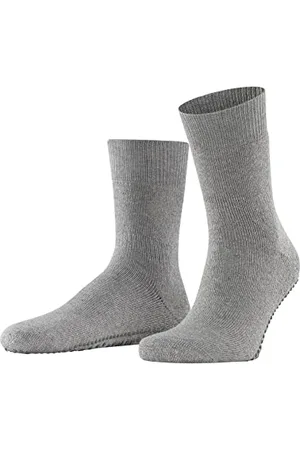 Falke Herren Stoppersocken Homepads M Hp Wolle Baumwolle rutschhemmende Noppen 1 Paar, , 43/46 EU
