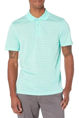 Amazon Herren Golf-Poloshirt, Schnell Trocknend, Schmale Passform, , S