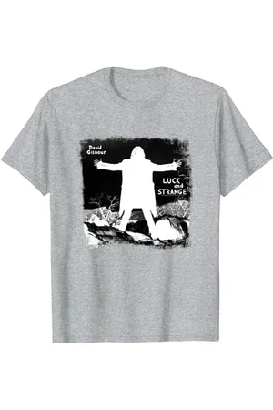 David Gilmour Luck and Strange Exklusive Amazon-Songtitel T-Shirt
