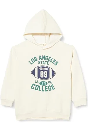 Koton Boys Hoodie Varsity Printed Long Sleeve Brushed Interior
