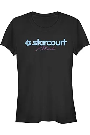Stranger Things Damen Starcourt Logo Short Sleeve T-shirt, , L