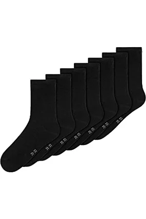 NAME IT Unisex Nknsock 7p Solid Noos Socken, , 37-39 EU