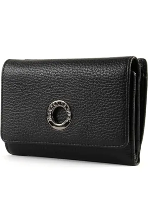 Mandarina Duck Damen Mellow Leather P10FZP65 Geldbörse, Nero, 13,5x9,5x3,5 (L x H x W)