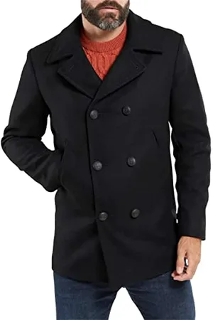 Armor.lux Mantel "Cap Sizun" Herren, Noir (010 Noir), XX-Large (Herstellergröße: 54)