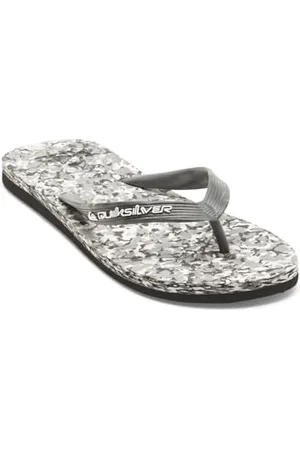 Quiksilver Herren Molokai Recycled Sandale, Anthracite, 39 EU