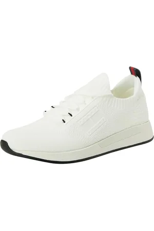 Tommy Hilfiger Herren Runner Sneaker Sportschuhe, (Ecru), 43