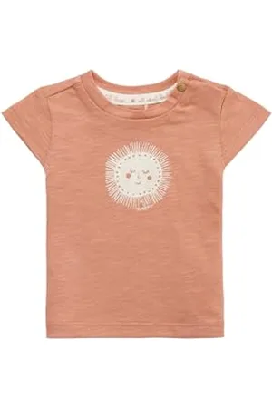 Noppies Baby Baby-Mädchen Girls Tee Nicollet Short Sleeve Chest T-Shirt, Rose Dawn-N026, 56