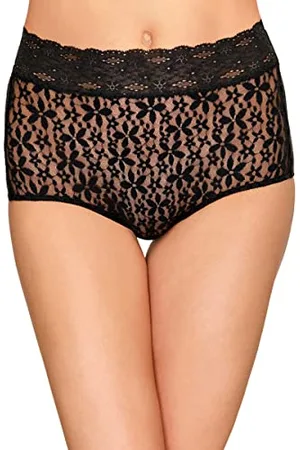 Wacoal Damen Halo Lace Brief Panty Slip, , Large