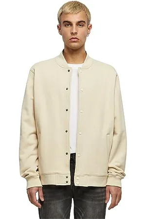 Build Your Brand Herren BY242-Heavy Tonal College Jacket Jacke, , 3XL