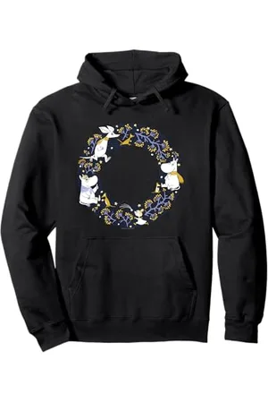 Moomin Troll & Co Winterkranz Pullover Hoodie