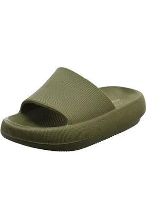 TOM TAILOR Damen 7490230002 Pantolette, green, 37 EU