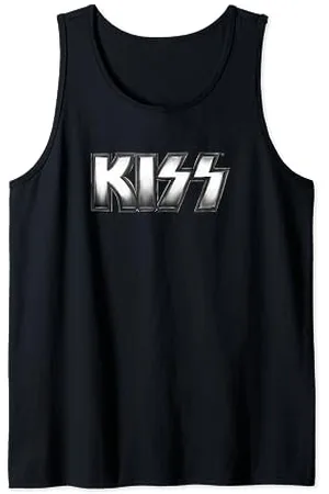 Kiss – Metallic-Logo Tank Top