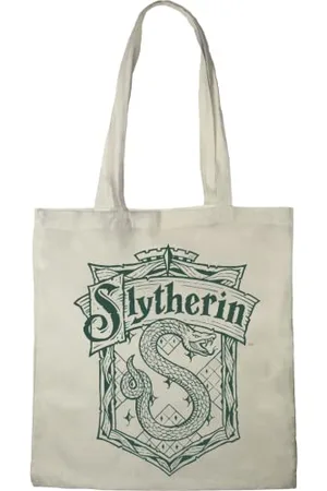 Harry Potter Bag, SLYTHERIN, Referenz: BWHAPOMBB008, Ecru, 38 x 40 cm