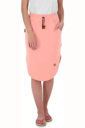 alife kickin ALIFE and Kickin HollyAK Skirt – Damen Jerseyrock Knielang – Bequemer & Lässiger Freizeitrock – Perfekter Rock für Sommer & Freizeit S