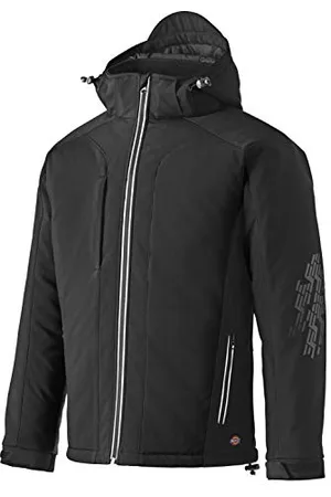 Dickies Outerwear for Men, Winter Softshell Jacket, Waterproof, Black, XL