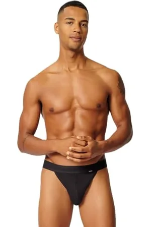 Skiny Herren Tanga Cotton Retro G-String, , XL (2er Pack)
