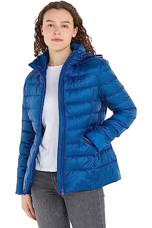 Tommy Hilfiger Damen Jacke Padded Global Stripe Jacket Übergangsjacke, , XXS