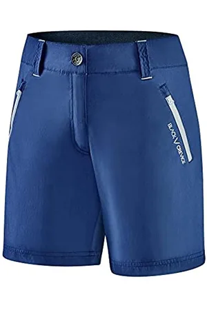 Black Crevice Damen Kurze Shorts, , 40