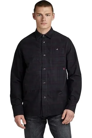 G-Star RAW Herren Utility Panel Regular Hemd, , S