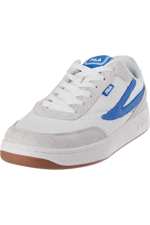 Fila Herren SEVARO S Sneaker, White-Prime Blue, 40 EU