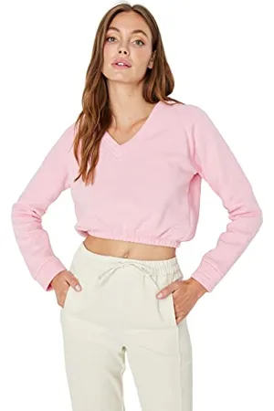 Trendyol Damen Twoaw23sw00130/Pembe Sweatshirt, , 42