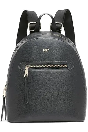 DKNY Damen Chelsea Rucksack, Schwarz/Gold, Large (50er Pack)