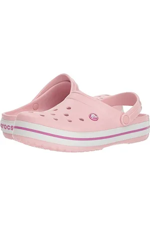 Crocs Unisex Adult Crocband Clog, Pearl Pink/Wild Orchid,36/37 EU