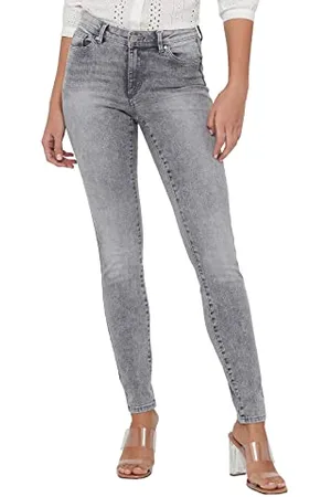 ONLY Female Skinny Jeans ONLWAUW Mittlere Taille Skinny Fit Jeans