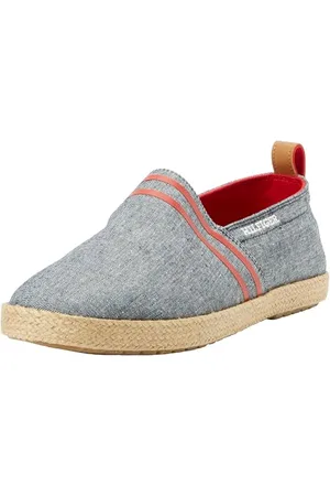 Tommy Hilfiger HILFIGER ESPADRILLE C CHAMBRAY Espadrilles Herren, Blau (Desert Sky), 42 EU