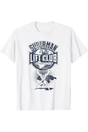 Superman Metropolis Gym Lift Club T-Shirt