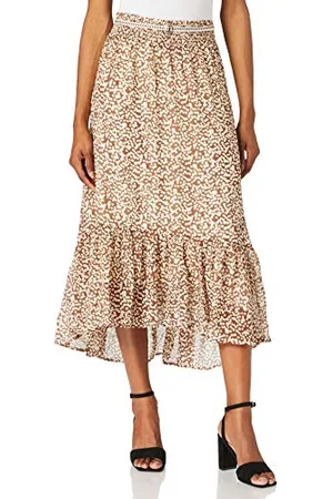 Noppies Damen Skirt UTB AOP Silea Rock, Mustang-P704, L