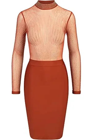 Apart ApartFashion APART Cocktailkleid mit metallisch glänzenden Steinchen