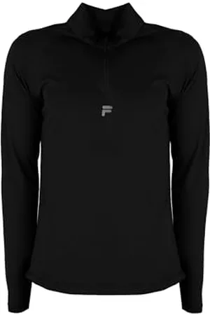 Fila Herren ROYE Raglan Langarm Shirt, Black, 2XL