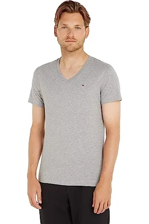 Tommy Hilfiger TJM Original Jersey V Neck Tee Kurzarm Strickoberteile, Herren, , XXS