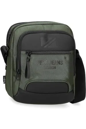 Pepe Jeans Bromley Umhängetasche groß, , 22 x 27 x 8 cm, Polyester, , Talla única, Große Umhängetasche