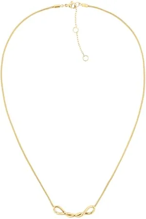 Tommy Hilfiger Jewelry Halskette für Damen aus Edelstahl Gelbgold - 2780734