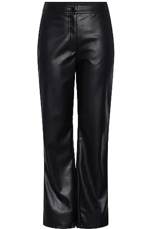 Pieces® Damen Pcnicha Hw Wide Pu Pant Noos, , S