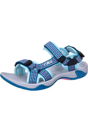 CMP Kids Hamal Hiking Sportliche Sandale, Dunkelblau-Fluo-Pink (Deep Lake-Pink Fluo), 32 EU
