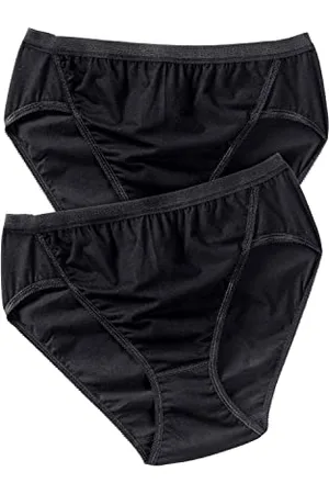 Ulla Popken Damen Jazz-pants, 2er-pack Panties, , 62-64 EU