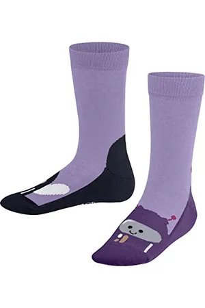 Falke Unisex Kinder Socken Bubble Robots K SO Baumwolle gemustert 1 Paar, , 19-22